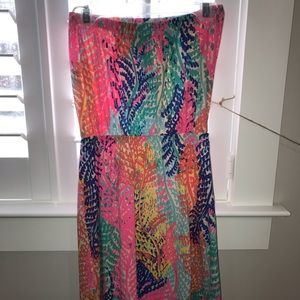 XXS Lily Pulitzer strapless dress